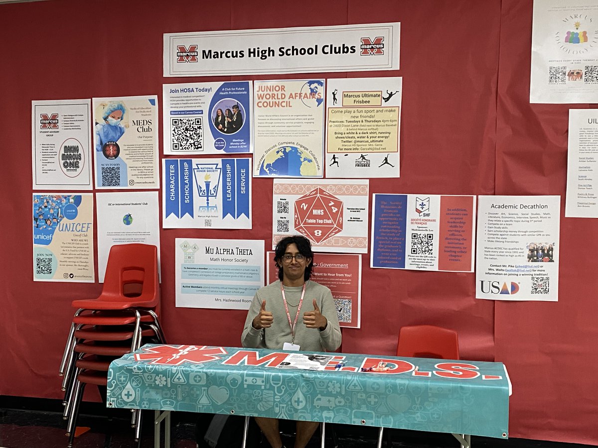 Marcus High School tweet media