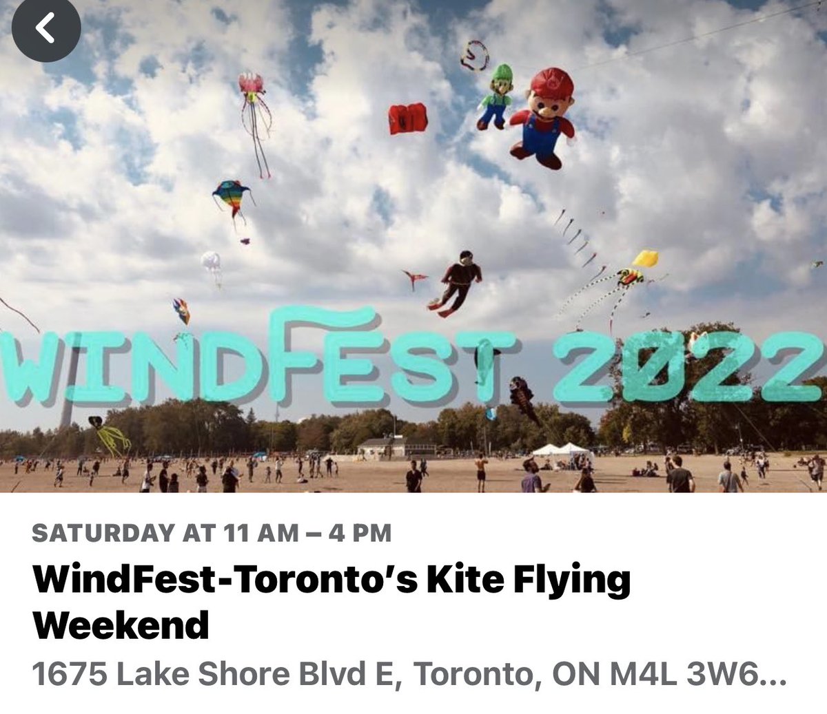 TorontoWindFest's tweet image. Join us at Woodbine Beach on Saturday!