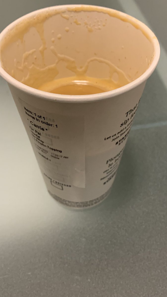 CarrieATuttle's tweet photo. I’m having a pumpkin spice latte kind of day… ☕️😏 #comfortfood #coffee #PSL https://t.co/HlqEfHLHXh