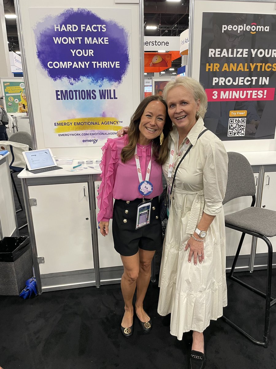 Emergywork's tweet photo. Day 2 at the #HRTechConf

We are very excited to watch our friend @KNuotto from @VTTFinland speak about Emotional Agency in the workplace at the 1:30 Mega Session! 

#futureofwork #EmotionalIntelligence #hr https://t.co/bD0DWFuNQm