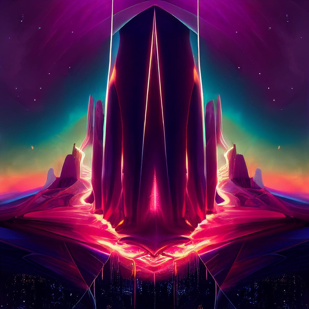 dreammachineai's tweet photo. The Hyperrealm City of Obsilon (Pt. III)

#midjourney #stablediffusion #aiart #generativeart #digitalart #obsilon https://t.co/LNt4hySozV
