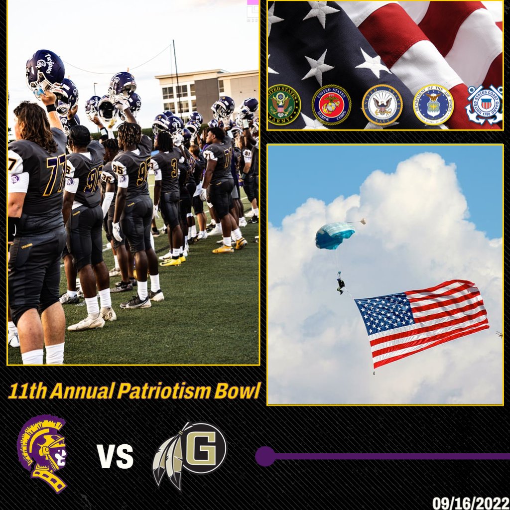 Join us this Friday as we honor our Veterans and Heroes! 
Show will start at 6:50 and you do not want to miss it.

Tickets can be purchased at NorthwesternTrojans.org
