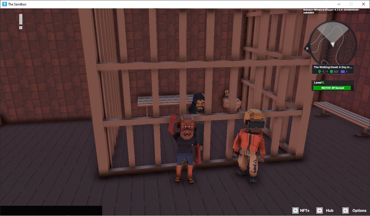 Jaxsonch1's tweet photo. @TheSandboxGame @TheWalkingDead I just participated in the #SandboxAlphaS3Giveaway for a chance to win 500 SAND! Found Negan in Alexandria, check out my screenshot below!
👇 https://t.co/HYxnnQsUwD