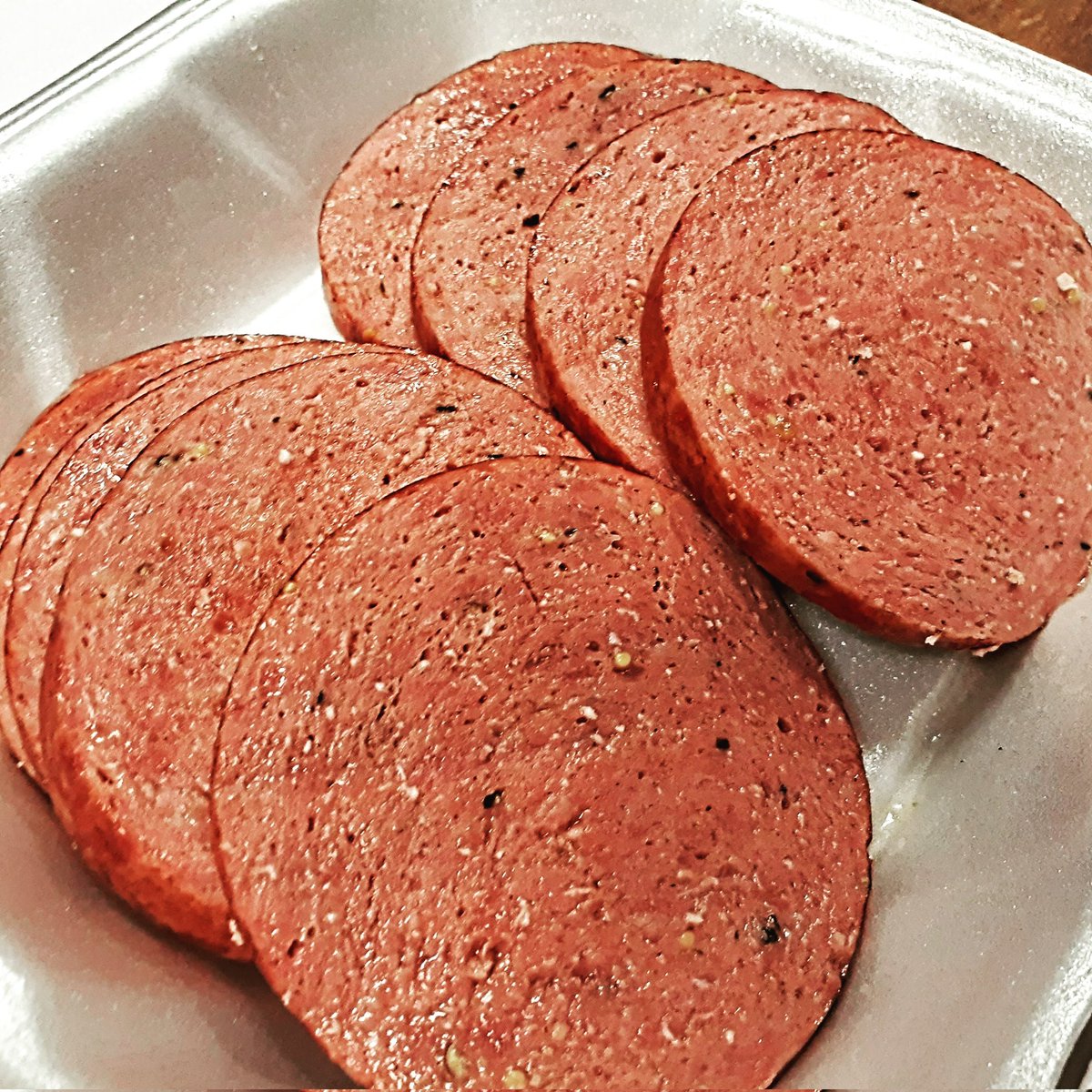 1. Housemade Bologna
2. Brisket Philly Cheesesteak w/ homemade cheez whiz
3. Buffalo Chicken Sausage 
4. Jalapeno Cheddar Sausage 
5. Beer Braised Sausage and Cabbage 
6. Smoked Apple-Bacon Cobbler 
Hitting the spec board board THURSDAY!!