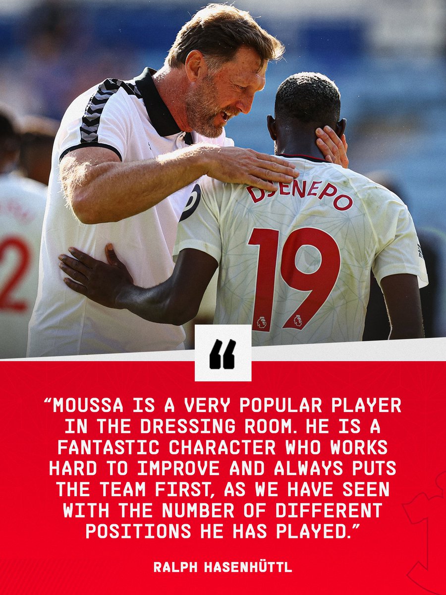 Team player ✊

😇 <a href="/MoussaDjenepo2/">Moussa Djenepo</a>