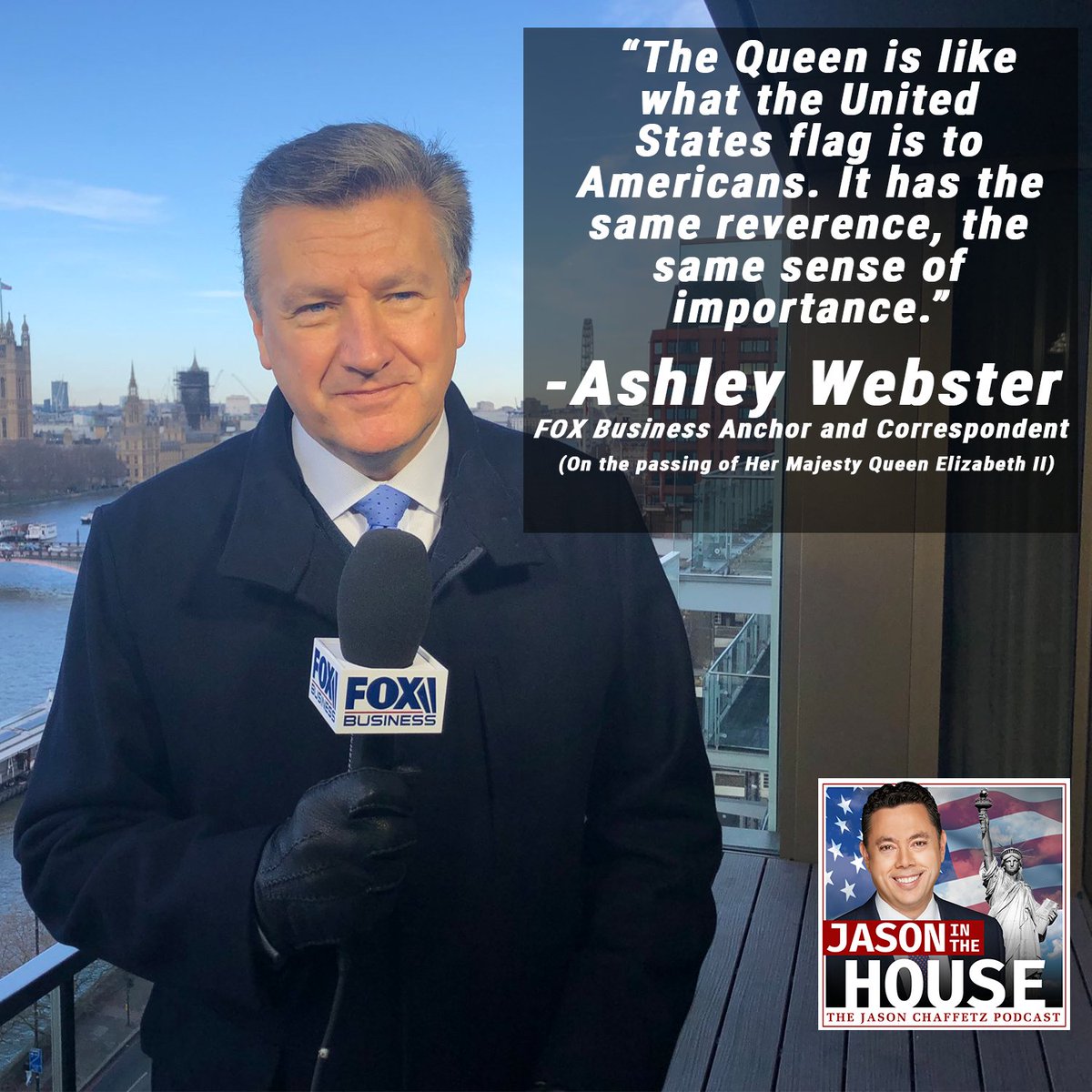 #FOXBusiness Anchor @AshWebsterFBN pays homage to the late Queen Elizabeth II & reflects on the significance of her reign, on the latest @JasonintheHouse podcast: buff.ly/37LSZzY