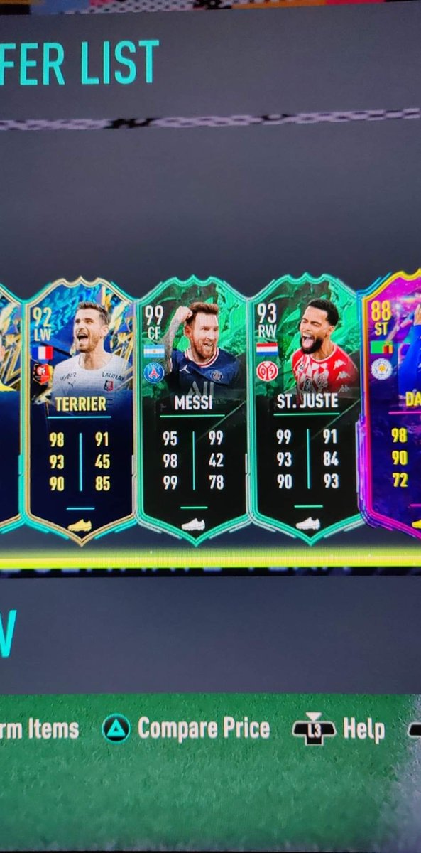 jakemorgan46's tweet photo. Never pack Messi in any FIFA I know it's nearly FIFA 23 time but this game takes the piss 😂 #fifa22 #messi #fut #85x10repetable https://t.co/nX99KLPeHU