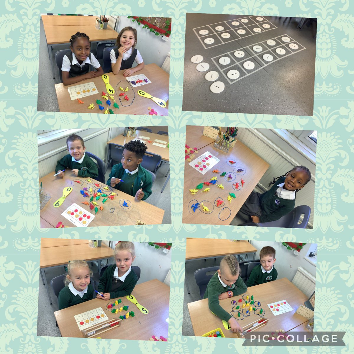 Class 4 have been working super hard in Maths this week. They have been representing numbers in different ways using maths equipment. They have had lots of fun challenging each other! 🤩 #sjsb #sjsbmaths @StJosephStBede