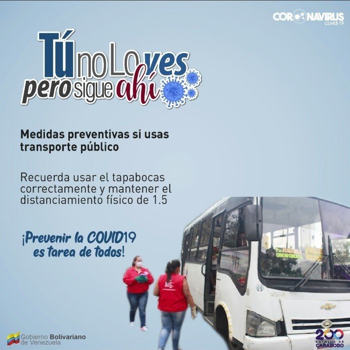 Ysabelina4's tweet photo. Continúa presente la pandemia de la #COVID19 y la prevención sigue siendo fundamental para cortar las cadenas de contagios. Recuerda que tu salud y la de los tuyos es lo más importante.

#VenezuelaMultiproductiva
@MinSaludVE
@NicolasMaduro https://t.co/5loj6HsOnn