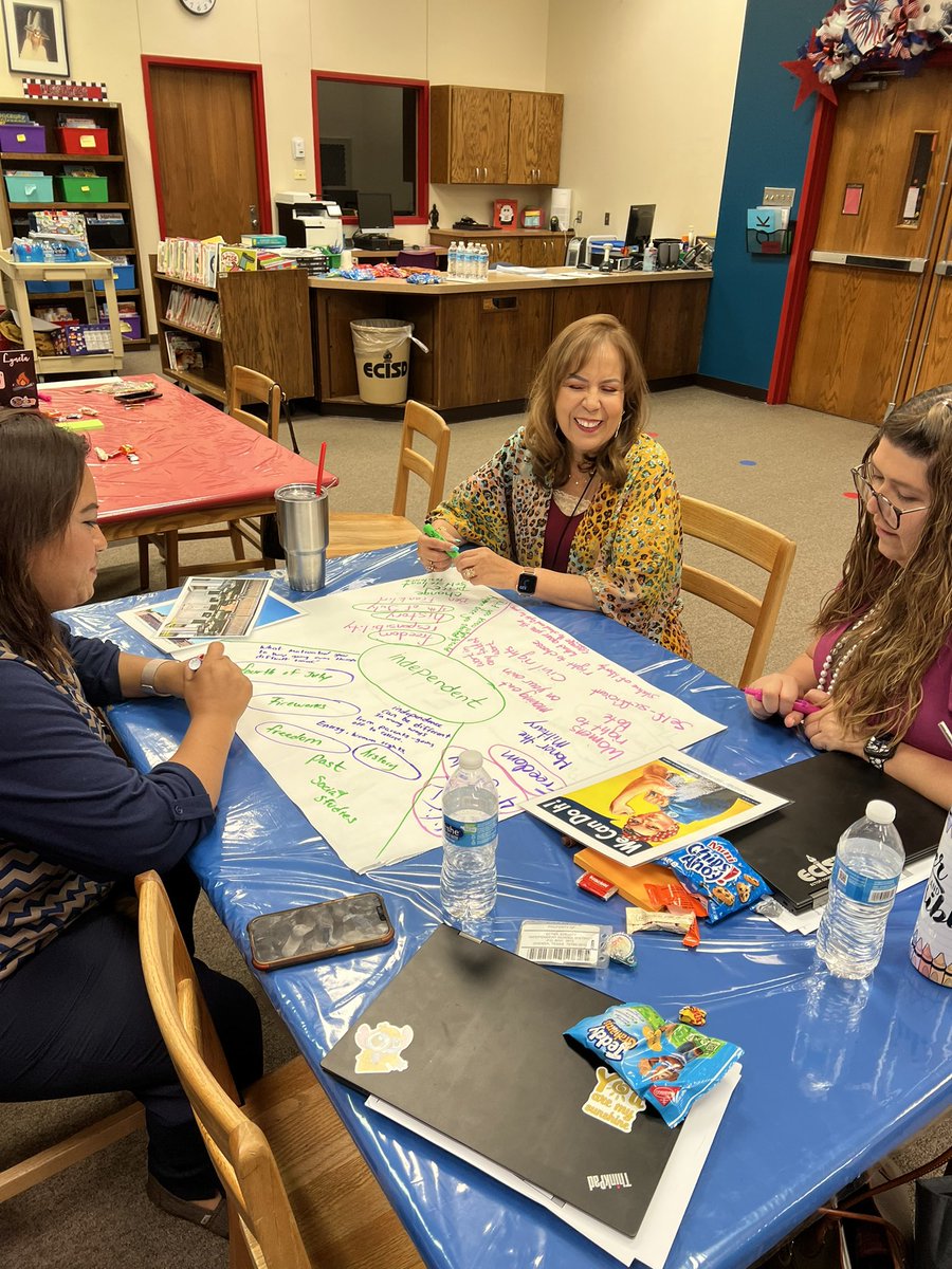 lyneta_mendoza's tweet photo. Elementary Social Studies PD #higherlevelquestioning #socialstudies @beckyramirez555 @EcisdSocial @slliwl https://t.co/eIHiR8oP9j