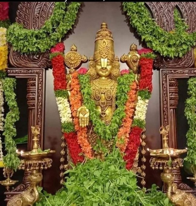 ttd_devasthanm's tweet photo. Om namo Venkateshay namah 🌹🙏 https://t.co/kR3h6oJxNS