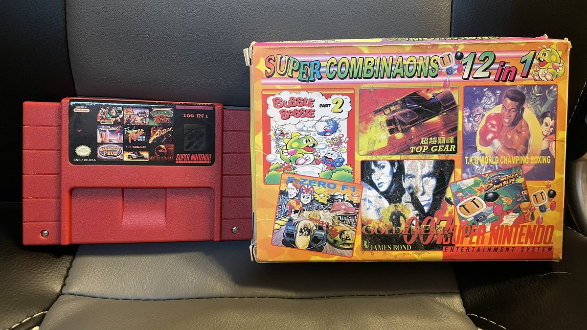 TechyRetro's tweet photo. How do you feel about knockoff multicarts. Do they have no place in game collecting or are they a great way of getting classic games without paying a high price.

#multicart
#snes
#supernintendo
#retro
#retrogames
#retrogamecollecting https://t.co/pVJdTHLZkd