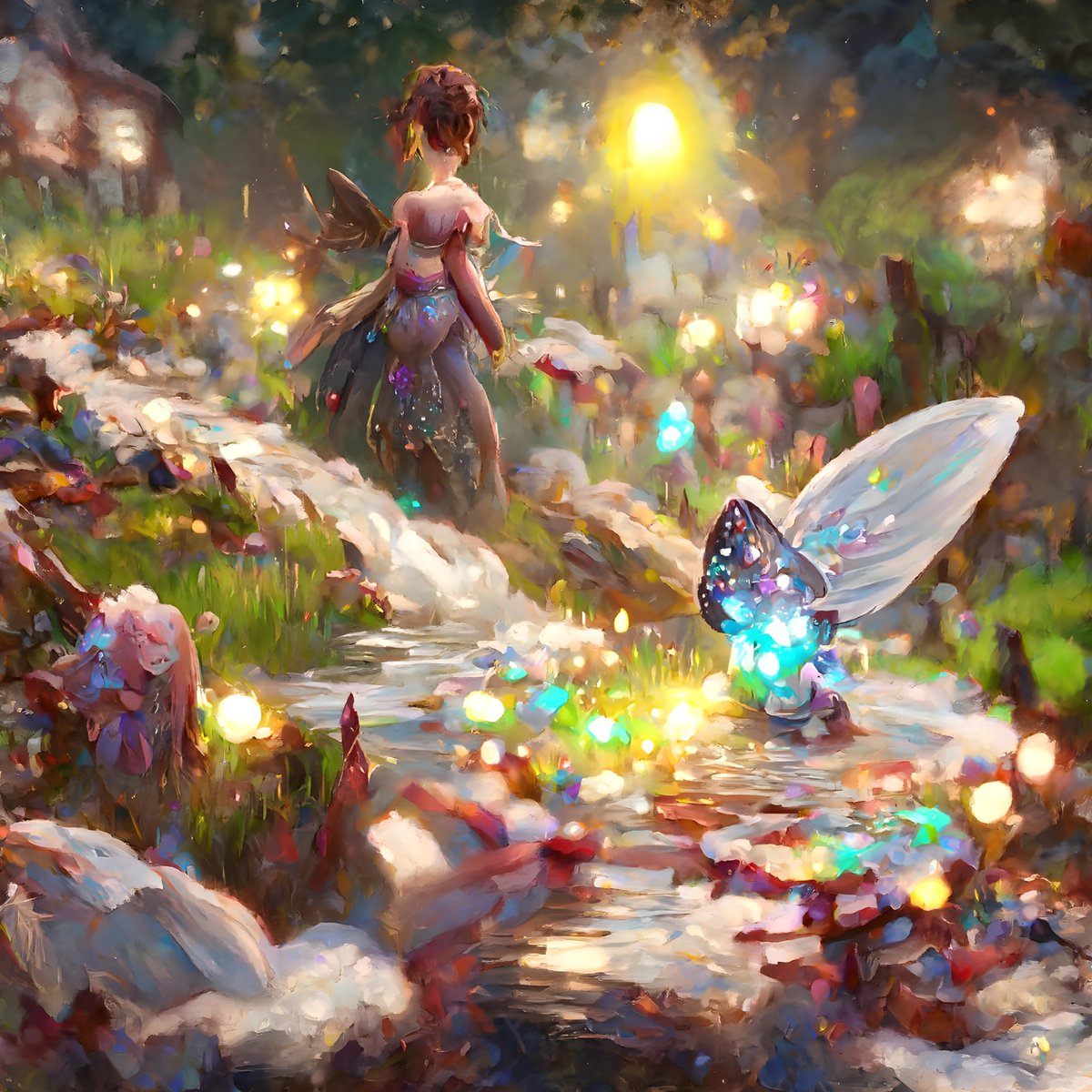 mielpopse's tweet photo. Mixing Nft artificial intelligence and art What a wonderful idea  🕷️🦋🎨
#altstatemachine #FLUFWorld #ThingiesArt #NFTs https://t.co/xjXFaSFsa0