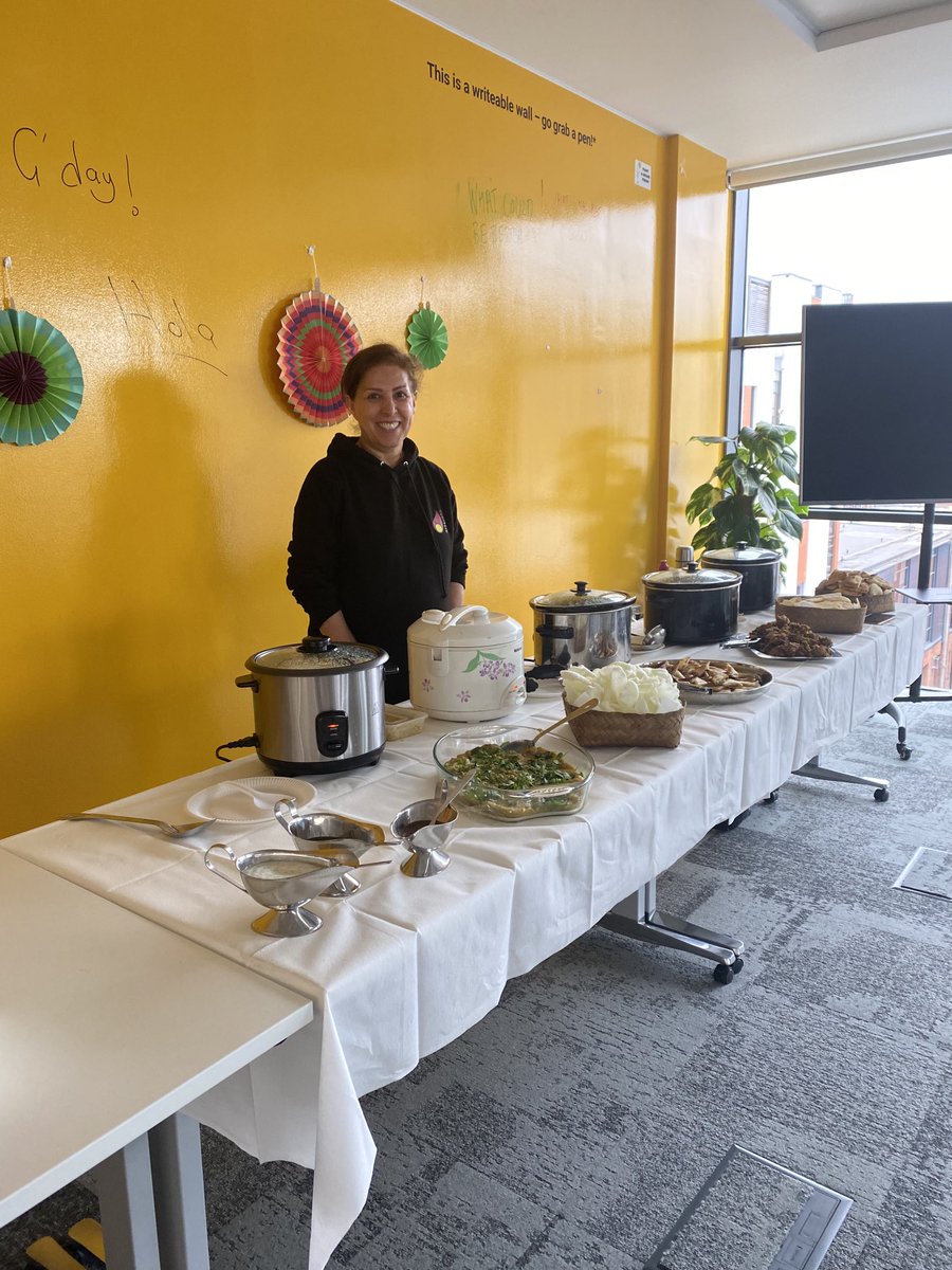 nisha_tandon's tweet photo. Today @artsektaNI had an opportunity to do #minimela @Liberty_IT for the staff in Belfast as part of their #LITCultureMonth . Thank you for having us. https://t.co/aHV3TvdrET