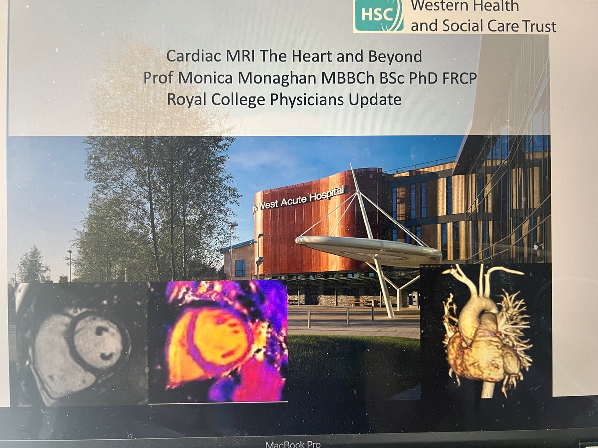 Prof Monica Monaghan FESC PhD MBBCh BSc FRCP tweet media