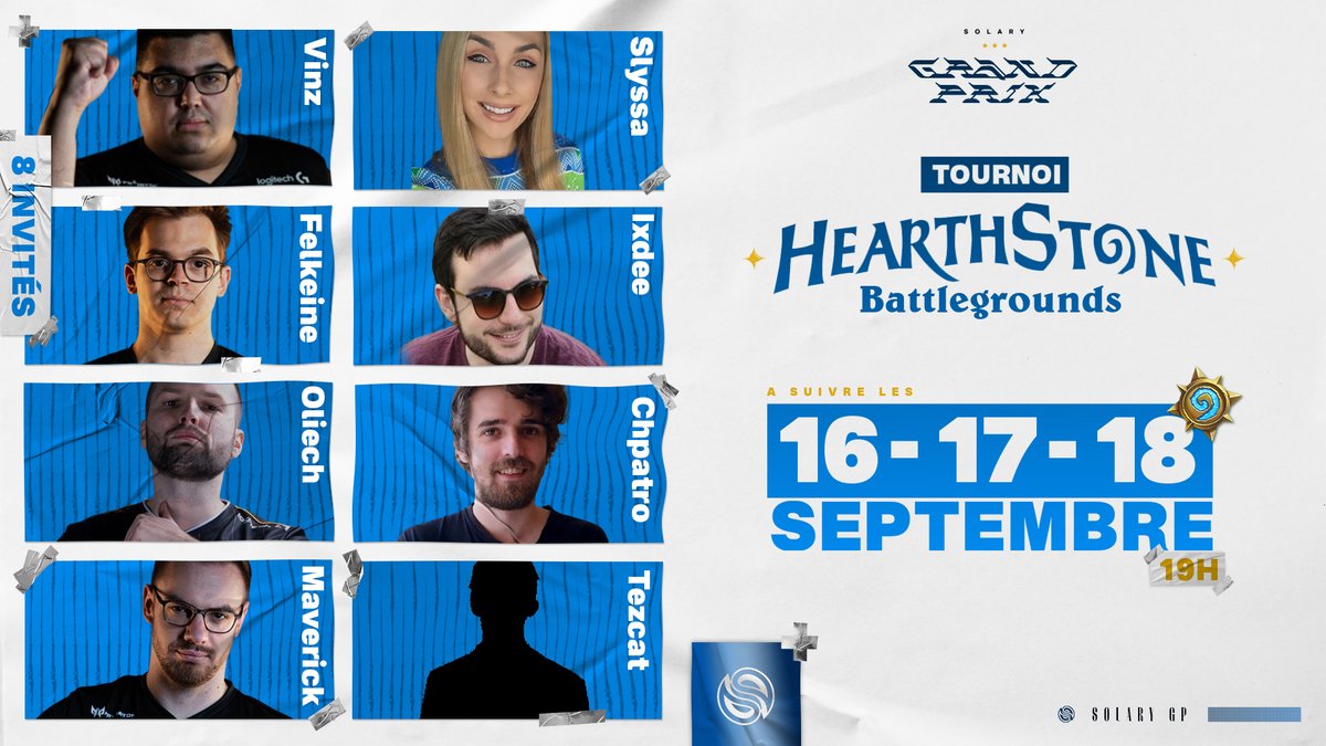OdemianHS's tweet photo. Les invités de ce prochaine Solary Grand Prix avec @PredatorFrance !
Début de la première demi-finale vendredi à 20h! https://t.co/KciaesbV5G