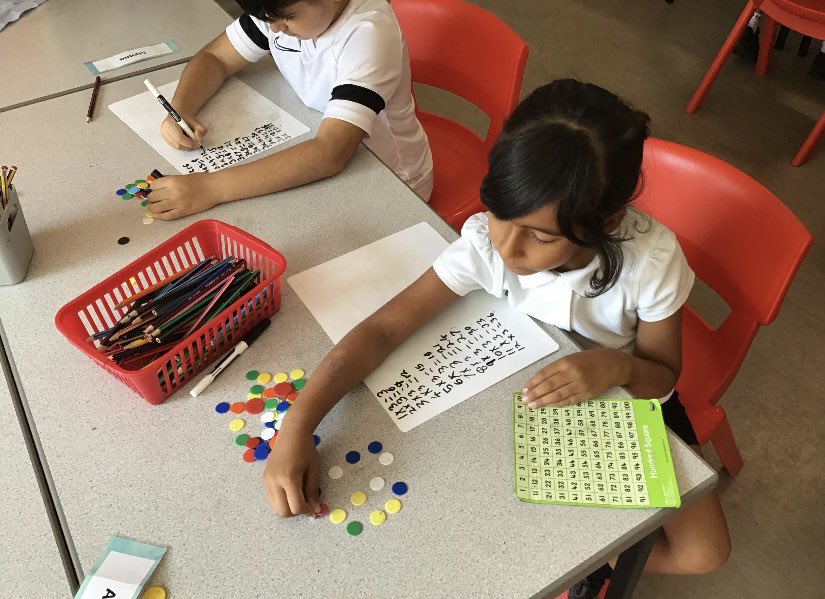 Year 3 have been practising their times tables in a variety of different ways ☺️✖️#curiosity #resilience @kestrelmead