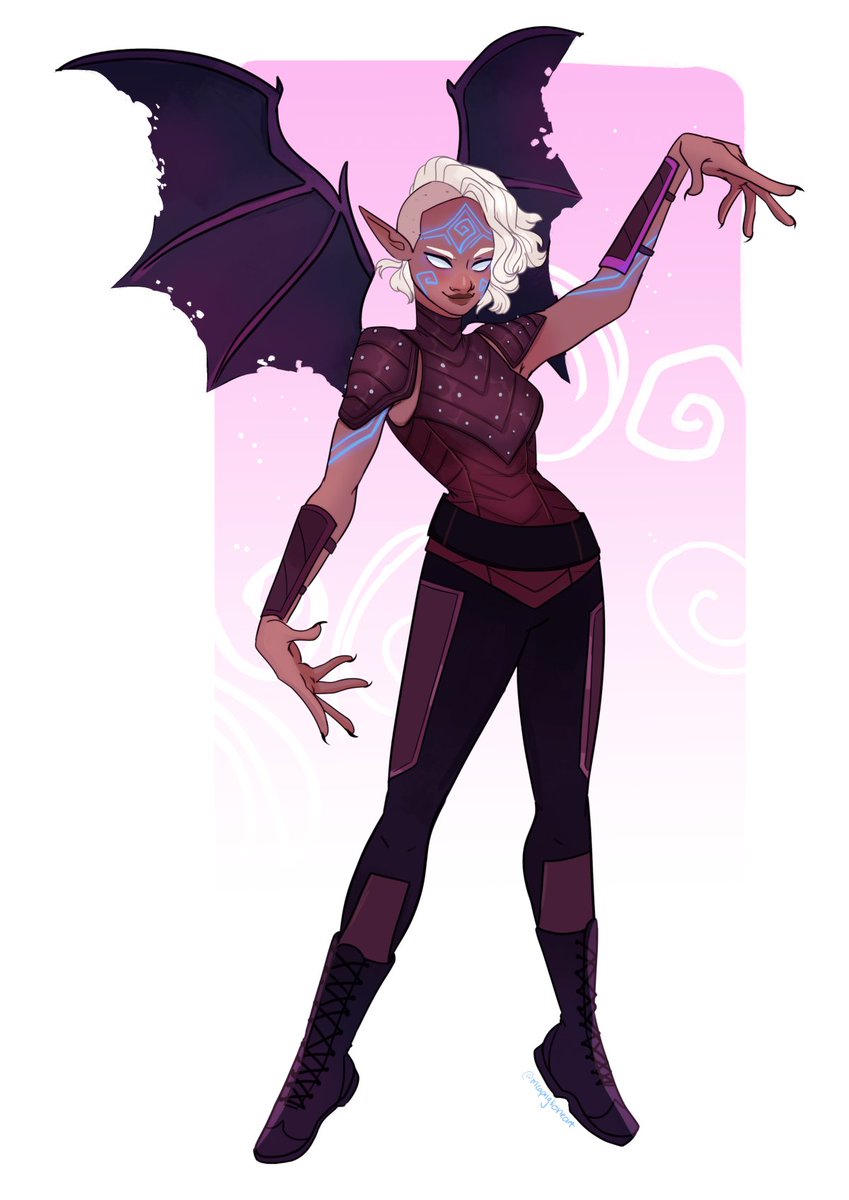 「bumping this, still have 3 slots open!! 」|Melissa Capriglione @ C2E2 L11のイラスト