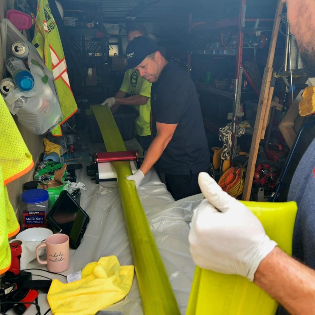 NuFlowTech's tweet photo. Last Stop on the #roadtrip! Working with the #facilities team at CSU Monterrey Bay. They are utilizing NuCure CCUV and 2" CCUV to repair the drains in 18 residential buildings.
#NuFlow #WeFixPipes #UV #project #pipes #piperepair #pipelining #CIPP #trenchless #Trenchlesstechnology https://t.co/FMd6RuII3U