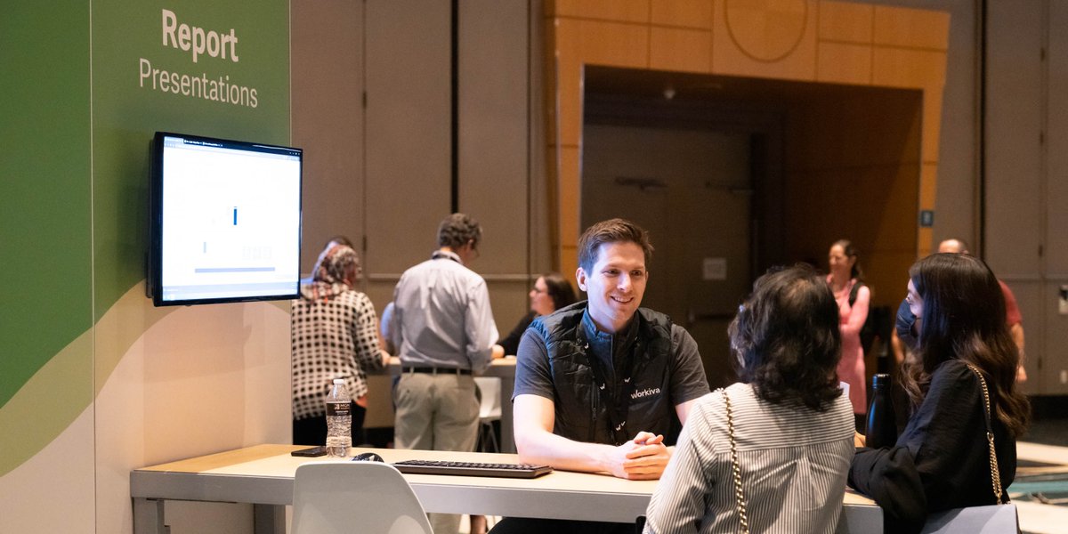 Workiva's tweet photo. The Amplify Expo is open anytime from 12:00โ5:30 P.M. PT today!
Discover new solutions and features, chat with our developers, share experiences with your peers, and meet with Workiva partners, sponsors, and experts.
#WorkivaAmplify https://t.co/3QAEIsk8rt