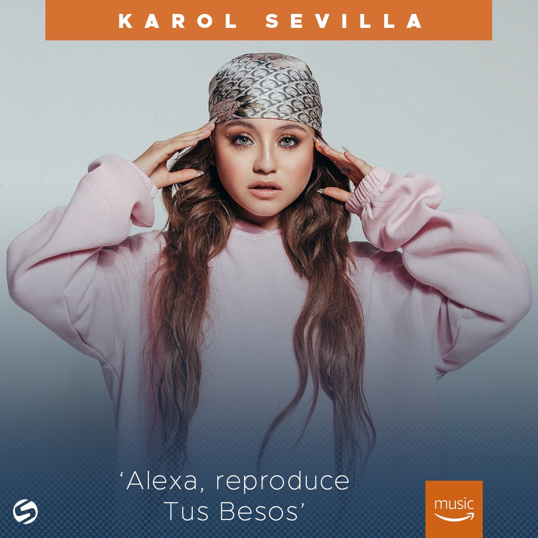 seitrack's tweet photo. #Alexa, te confieso que no hay nada mejor que tus besos. 💋

@karolsevilla @AmazonMusicMX https://t.co/P7lGFkVKlU