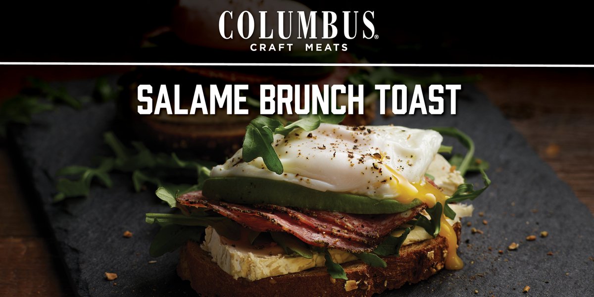 Columbus_Meats's tweet photo. We promised more toast recipes and it seems like a runny egg and salami situation is necessary. Add some brie, avocado and arugula for an irresistible brunch that could double as a meal any time of day. 🤩🤩🤩
#charcuterieboard #charcuterie #brunchrecipe #toastrecipe https://t.co/Sc7K2btpVS