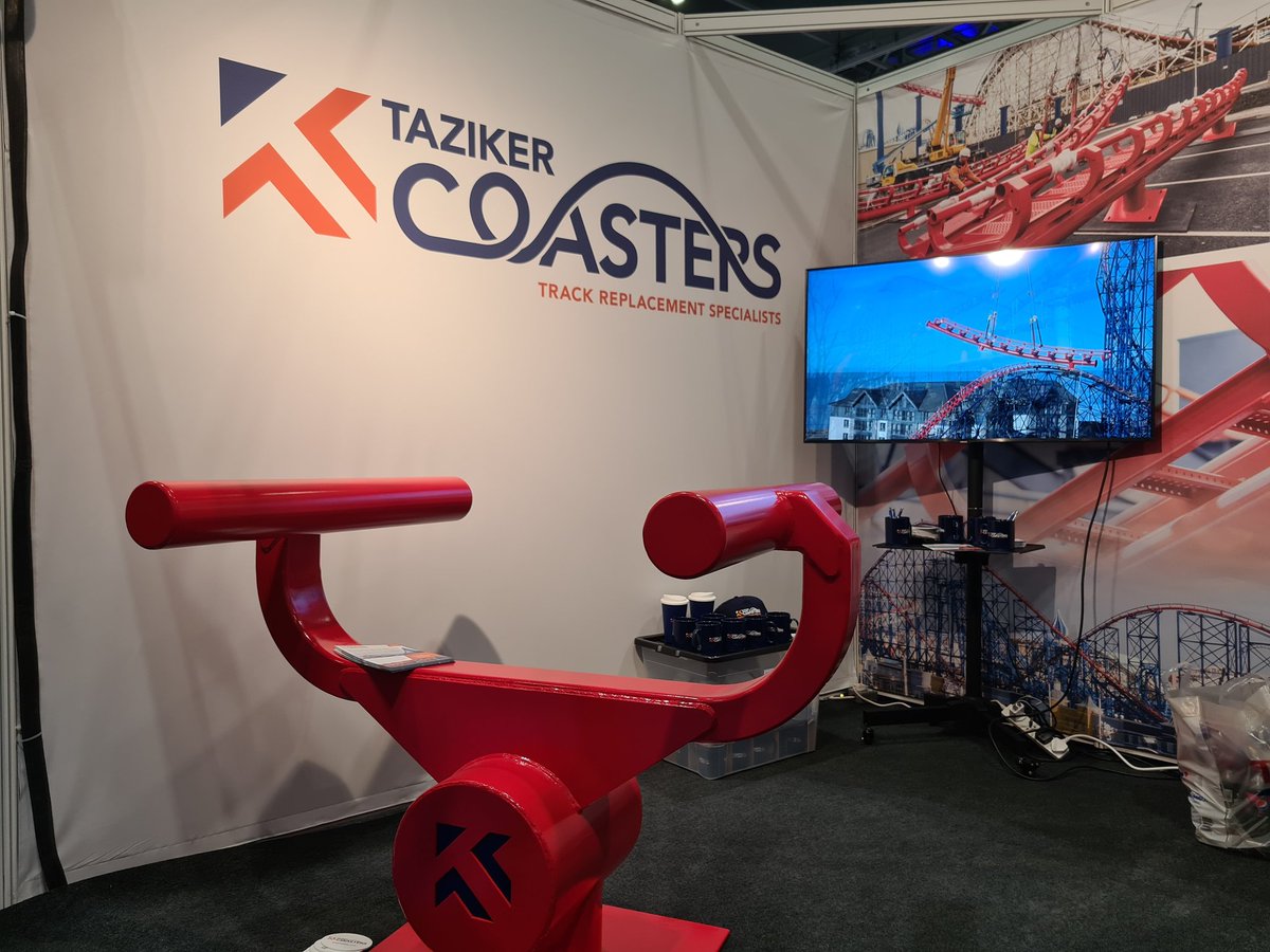 ACEeuroperegion's tweet photo. Had a great talk and a invitation to come by at the factory some day from the great people from @Taziker_
#IAAPAExpoEurope #Retracking #TazikerCoasters https://t.co/0KJiyyfdLb