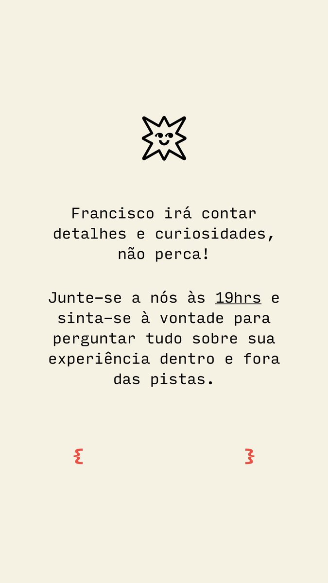 #AMA4 com Francisco Mattos, Diretor Executivo da Fórmula 1 no Brasil! Hoje, às 19hrs!! Clica aqui pra participar!

discord.gg/jURUnKf5FJ