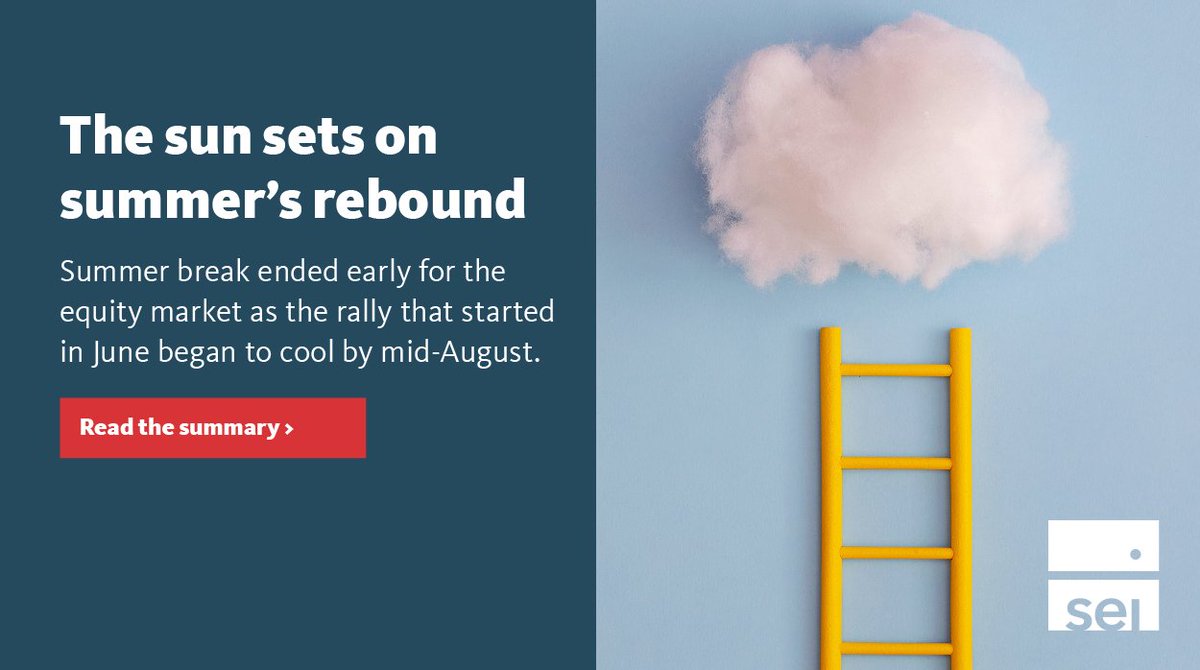 There is no denying that rising interest rates can slow economic growth. But the timeline for change is TBD. Changes in policy affect the economy with a long and variable lag. seic.com/sun-sets-summe…  #investments #investmentsandeconomy