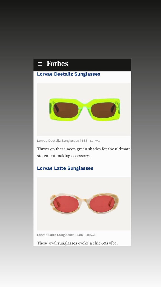 dearra's tweet photo. WOW 🤯 Only 6 months in 🎉
Thank you @Forbes https://t.co/FxyGkkOvnv