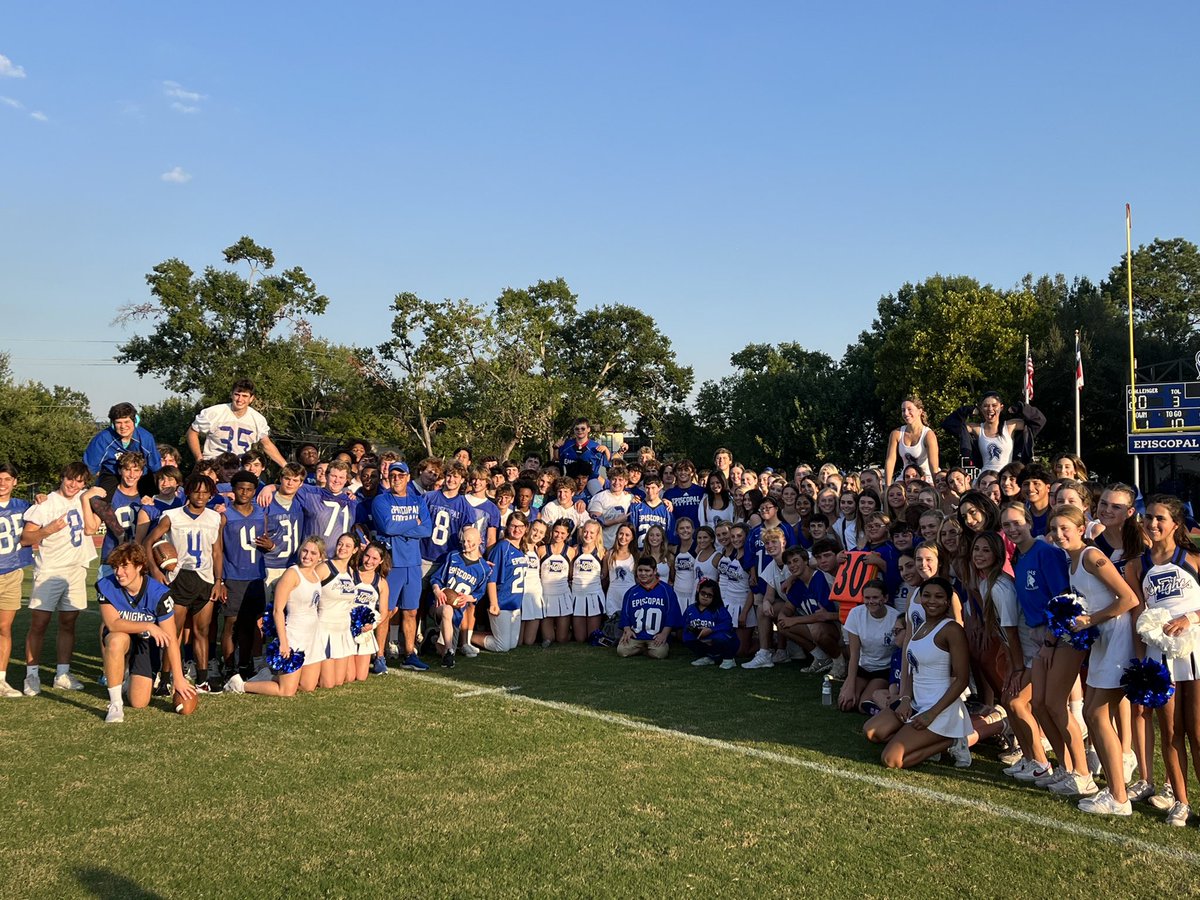 The best day of the fall season! EHS football and cheer hosts Challenger tonight at Simmons Stadium! #KnightsStandOut