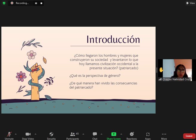 CEEAD's tweet photo. En la sesión del #ProgramaSemillaCEEAD de hoy hablamos de perspectiva de género, estudiamos teorías políticas #feministas, antecedentes históricos de la construcción de género y las implicaciones del sistema sexo-género. https://t.co/JZqnXVPvwn