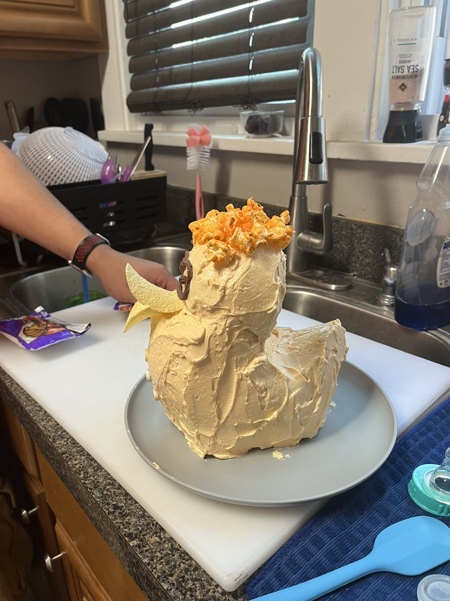 KatieWentt's tweet photo. I will literally post this everywhere bc my husband worked all day on it and he is so proud 🥹 https://t.co/p8xtREG50t
