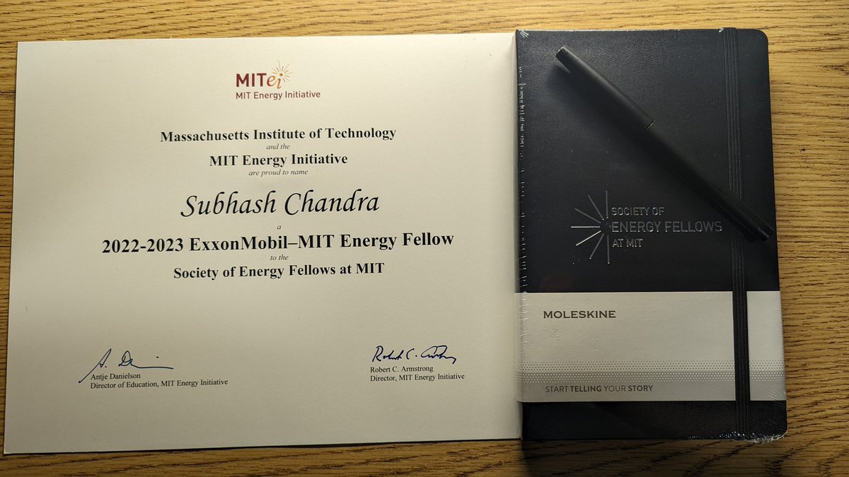 subhuchandra's tweet photo. It was a pleasant evening interacting  with people from academia and industry. Thank you again @mitenergy @exxonmobil for choosing me as a fellow and supporting solid-state Li ion battery research!
@MIT @mit_dmse 
#lithiumbatteries https://t.co/ISJ4fhfYZc