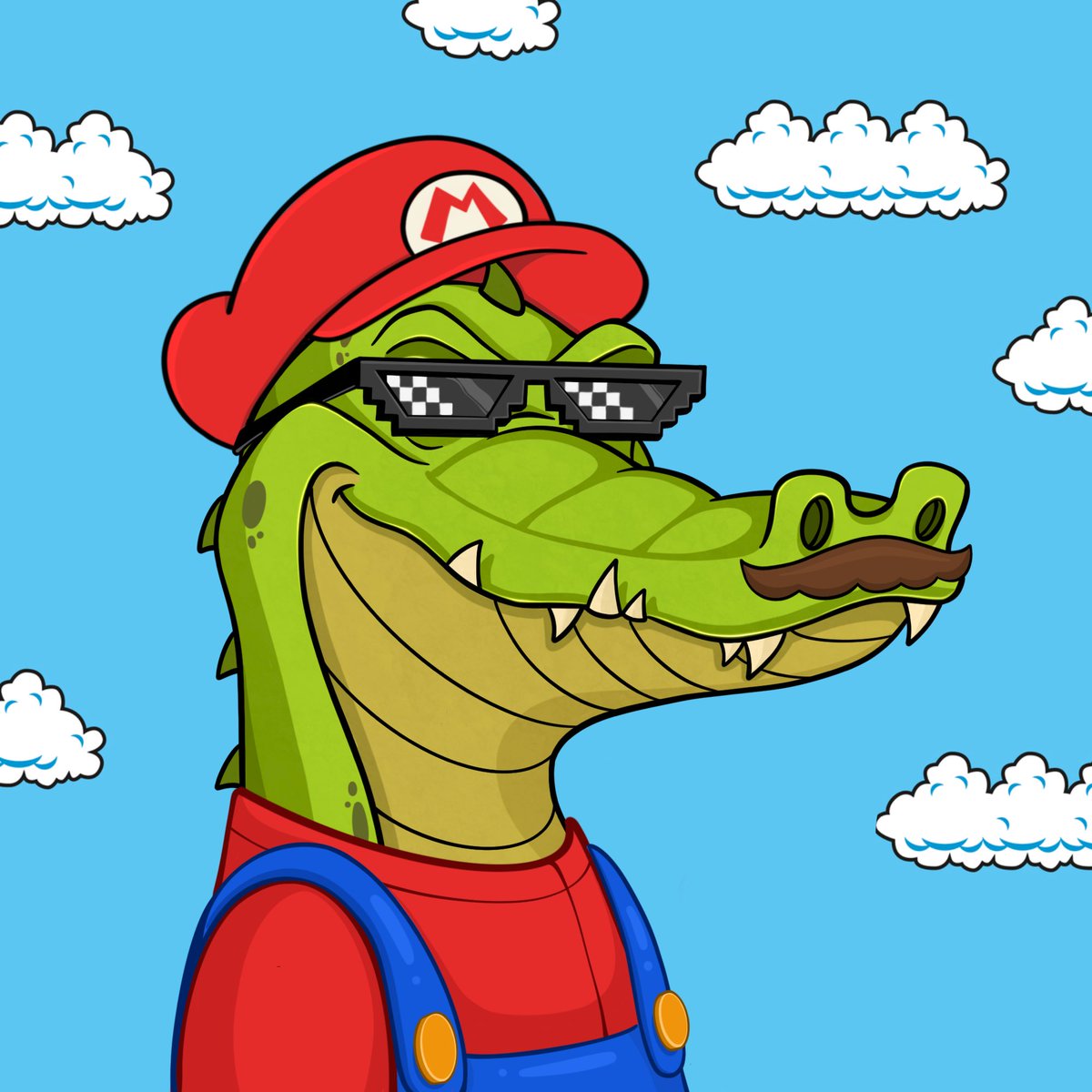 Super Mario by day, Skater Gator by night
—————————————————
WL Spots | Follow, Like, RT + tag a homie