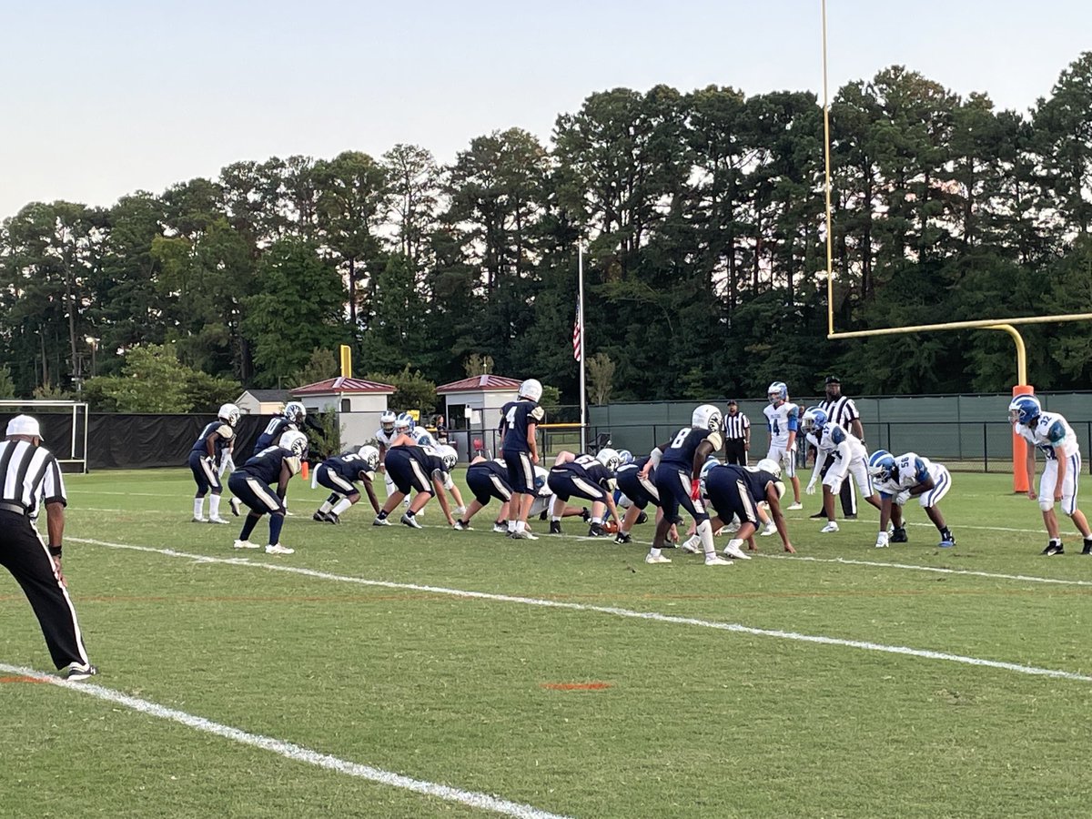 RiceThatRuns's tweet photo. Beautiful night at historic Cooley field.  Rams are up over the Falcons 18-13 at the half. https://t.co/pTI6l57Co1