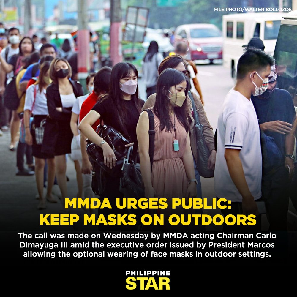 The Philippine Star on Twitter "To reduce the risk of COVID infection, the Metropolitan Manila