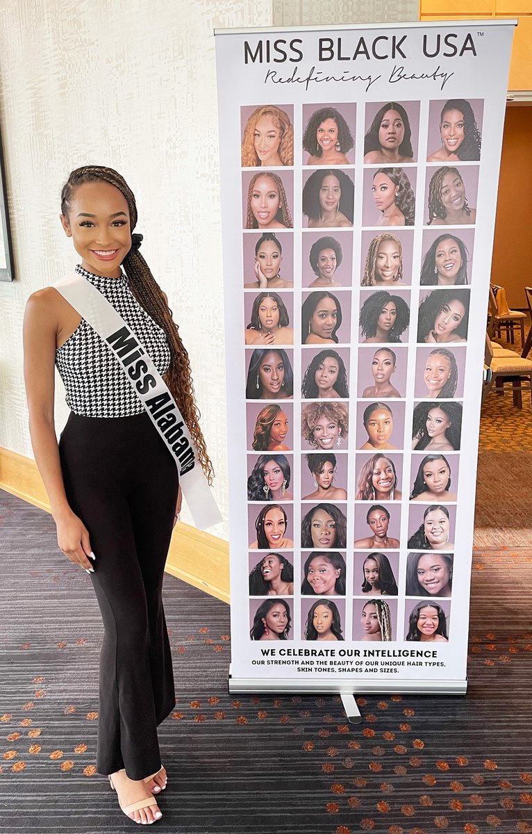 UofAlabama's tweet photo. Miss Black Alabama USA 🤝 @UALawSchool
Tionna Taite is proving the phrase “beauty and brains” is more than just words 👑 She started law school at UA only weeks after representing Alabama in Washington, D.C. More about Tionna + her social initiatives → https://t.co/FuS060sgVR https://t.co/6etC6tFVNG