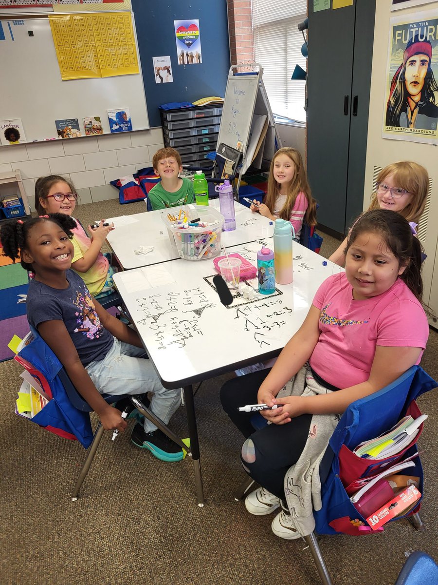 MrsAmbuehl2ndGr's tweet photo. Mathematicians not being afraid to make mistakes! @gideon_pond #2ndgrade #one91 #mathexpressions https://t.co/24rq0cNRiB
