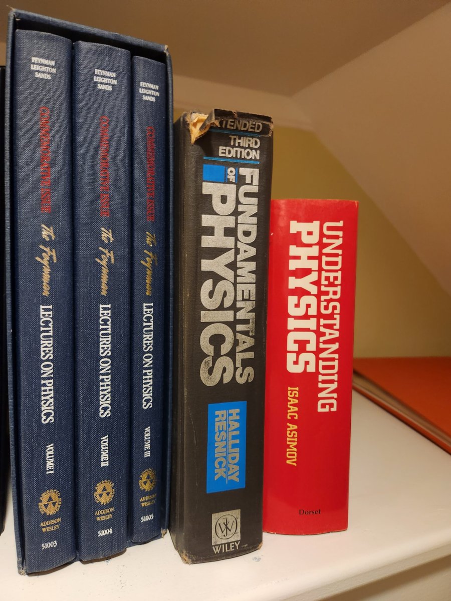 tfw your daughter asks you if you have any books about physics and you've been waiting 18 years for this moment.