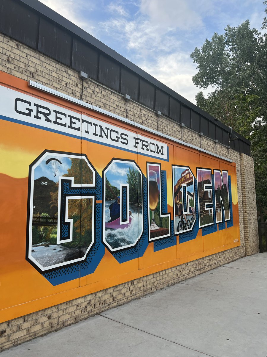 Hi from <a href="/CityofGolden/">City of Golden</a> ! Exploring Colorado for a few days. The bikes and the hiking boots are coming out. 🚴🇺🇸