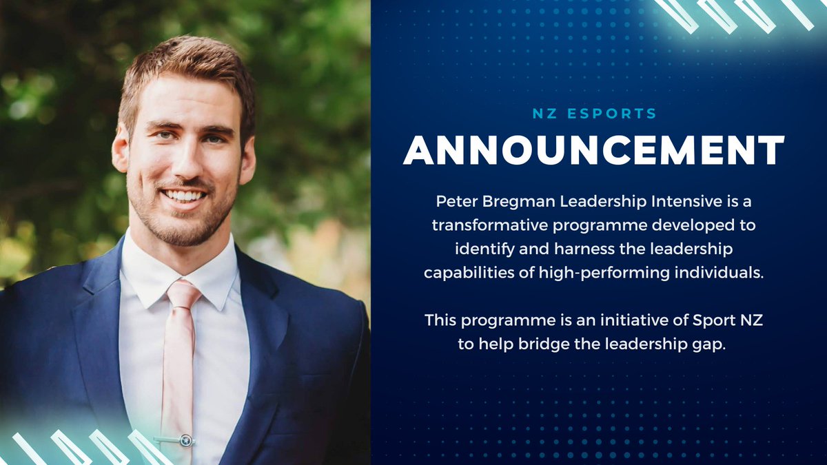 NZ_Esports_'s tweet photo. UPDATE: Our CEO, @TheRealArkadian is attending the prestigious @peterbregman Leadership Intensive, thanks to  @SportNZ .

Nominated and selected alongside 19 other highly influential sports leaders across the country, we're proud to have Jonathan represent esports at this event. https://t.co/0b4dFgaK1f