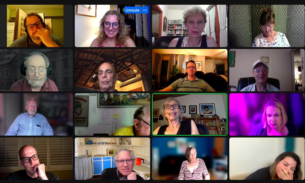 This week's fiercely creative meeting delivered some great pieces from Sandi Steinberg, <a href="/BlackburnCS/">Stephen Blackburn</a>   and Stan Mazin.  #playwrights #plays #latheatre #womenplaywrights #theatre #latheatre