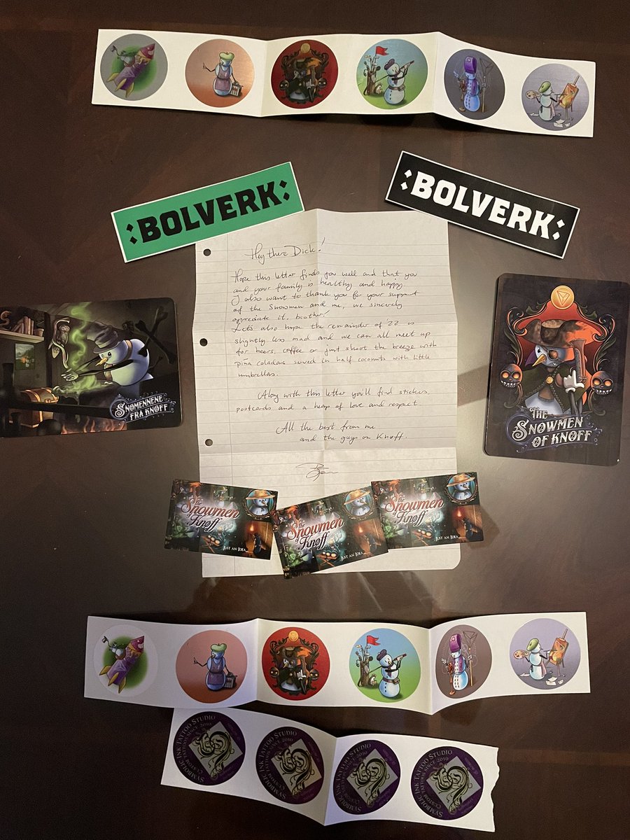 What artist these days does this?  Ill tell you who.  <a href="/theRealSnowmen/">the Snowmen of Knoff</a> #TRON #BTT <a href="/Kraftlynft/">Kraftly</a> thanks bro!  We are definitely gonna have to get up the next time your in the states!