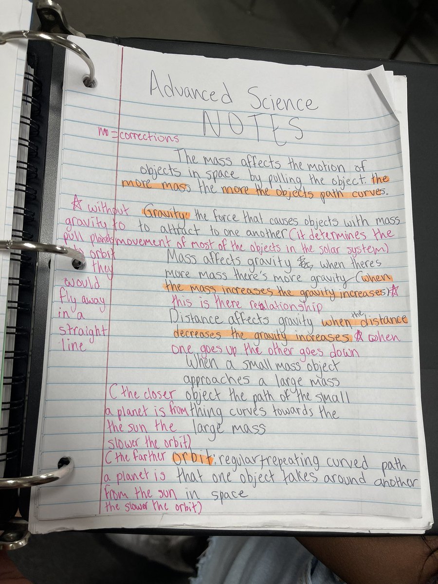 I love being able to loop up with my <a href="/AVIDWMS/">WMS AVID</a> students! The progress in just a year is impressive. These focused notes are on point. <a href="/melitaj2/">melita walker</a>, a certain #AVID8 student will be so proud to show your her advanced science notes! <a href="/westvikings/">West Vikings</a> @CPSAVID