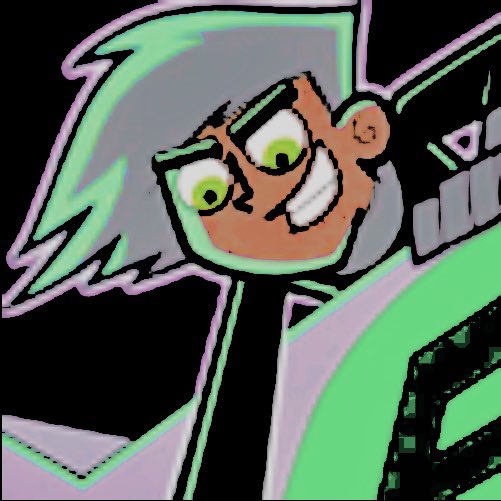 ⠀
       ❝He would if you were also half ghost~!❞

[He counterclaimed with a quirky smirk on his face, his own cheeks flaring crimson as glowing green eyes directed down towards Sam. Even caught off guard, she was beautiful.]