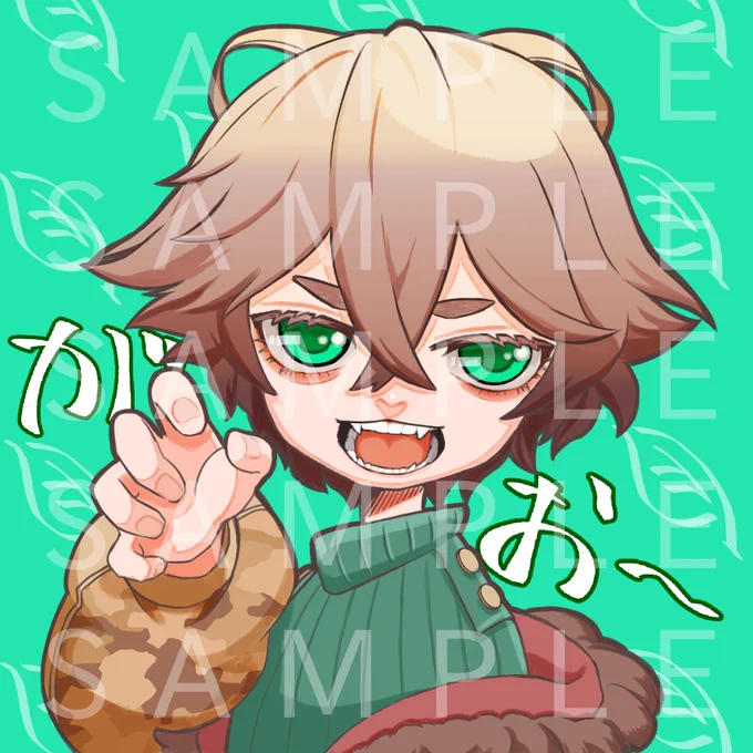 有償のご依頼で描かせていただきました!ご依頼者様も素敵な絵を描かれる方で、キャラデザがとてもしっかりしていたのですごく描きやすかったですฅฅがお〜 