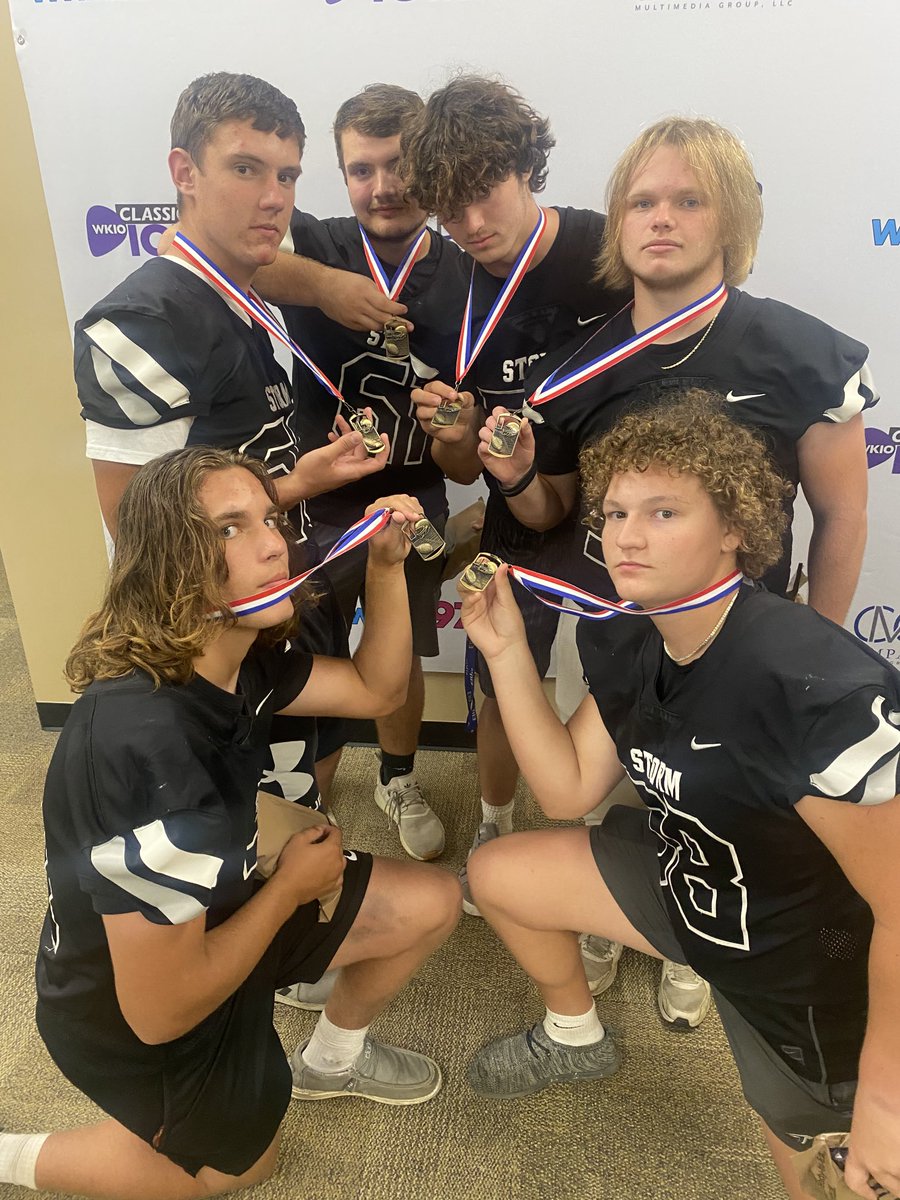 Another great episode of ‘Servpro Prep Football Confidential’ powered by U of I Army ROTC is in the books. Thanks to these ⁦<a href="/SFStormfootbal1/">@SFStormfootball</a>⁩ athletes for dropping by to be recognized as our Offensive Line of the Week from Week 2.