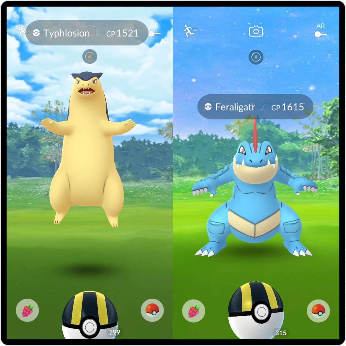 PokemonInthe6ix's tweet photo. #wildspawnwednesday found these big boiis out n about this past week playing #PokemonGO ๐คฉ https://t.co/dhcDE4Xq6U