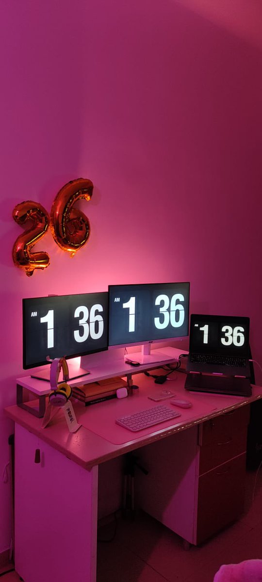 J1NNX26's tweet photo. All set ✌🏻Now, lets Pentest 😎
#workstation
#workplace
#setup
#pink
#cybersecurity
#Hackingtime
#letsprotect
#tbt
#motivation
#love https://t.co/KAIjkWc8pD